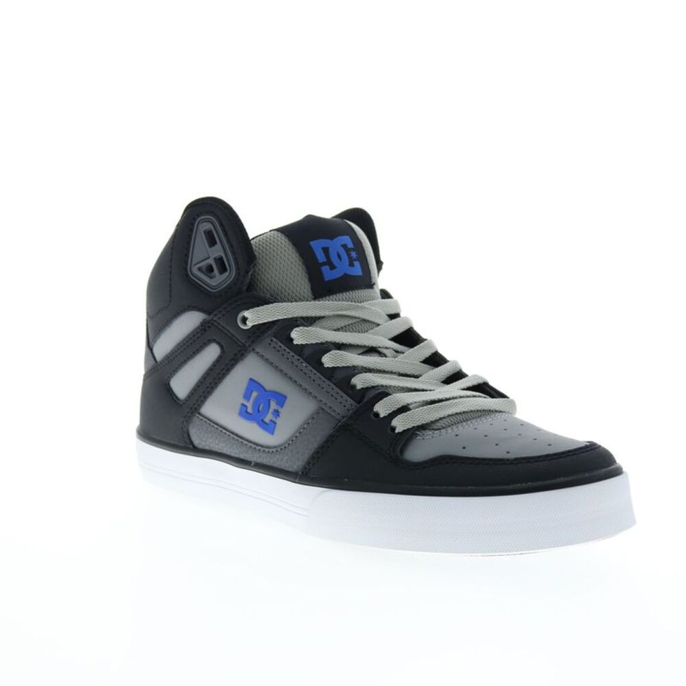 DC Mens Pure High-Top WC Black Shoes (NWT) - Picture 2 of 7